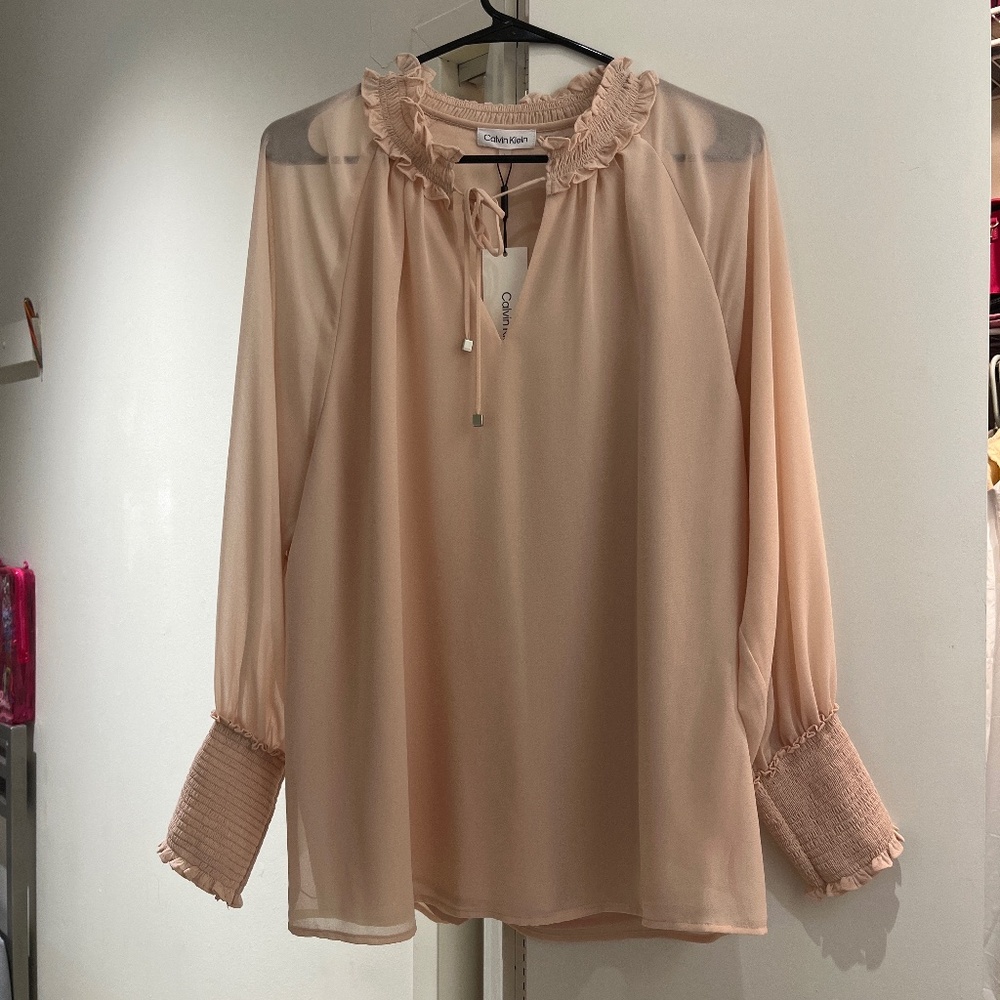 Nude color top
